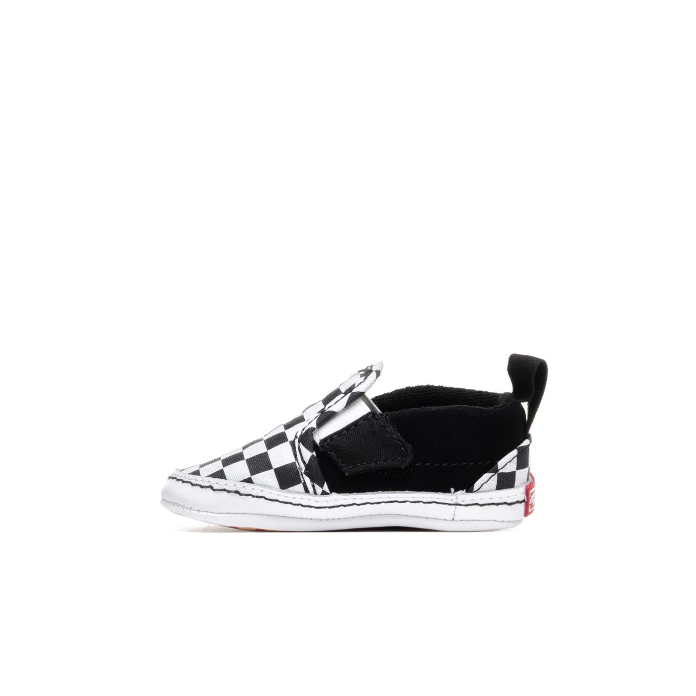 Vans Slip-On V Crib (Checker) Black/True White - VN0A2XSLFB71