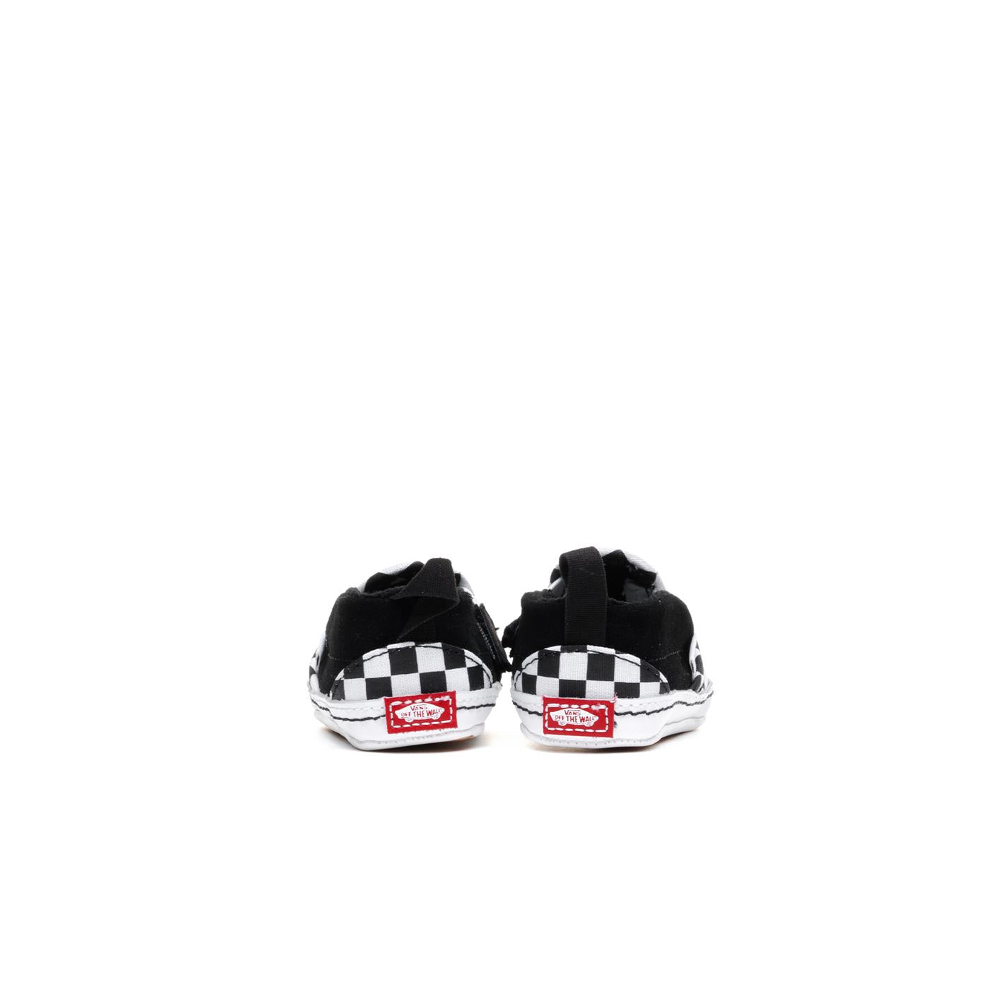 Vans Slip-On V Crib (Checker) Black/True White - VN0A2XSLFB71