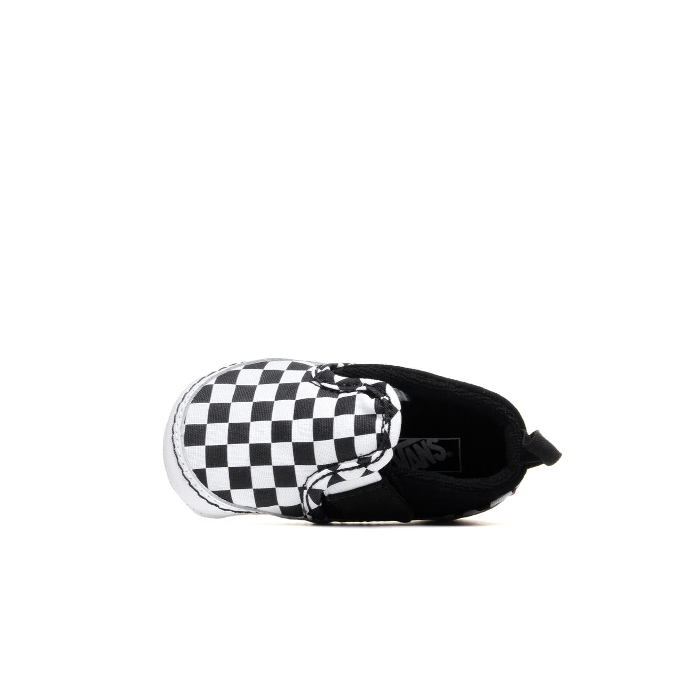Vans Slip-On V Crib (Checker) Black/True White - VN0A2XSLFB71