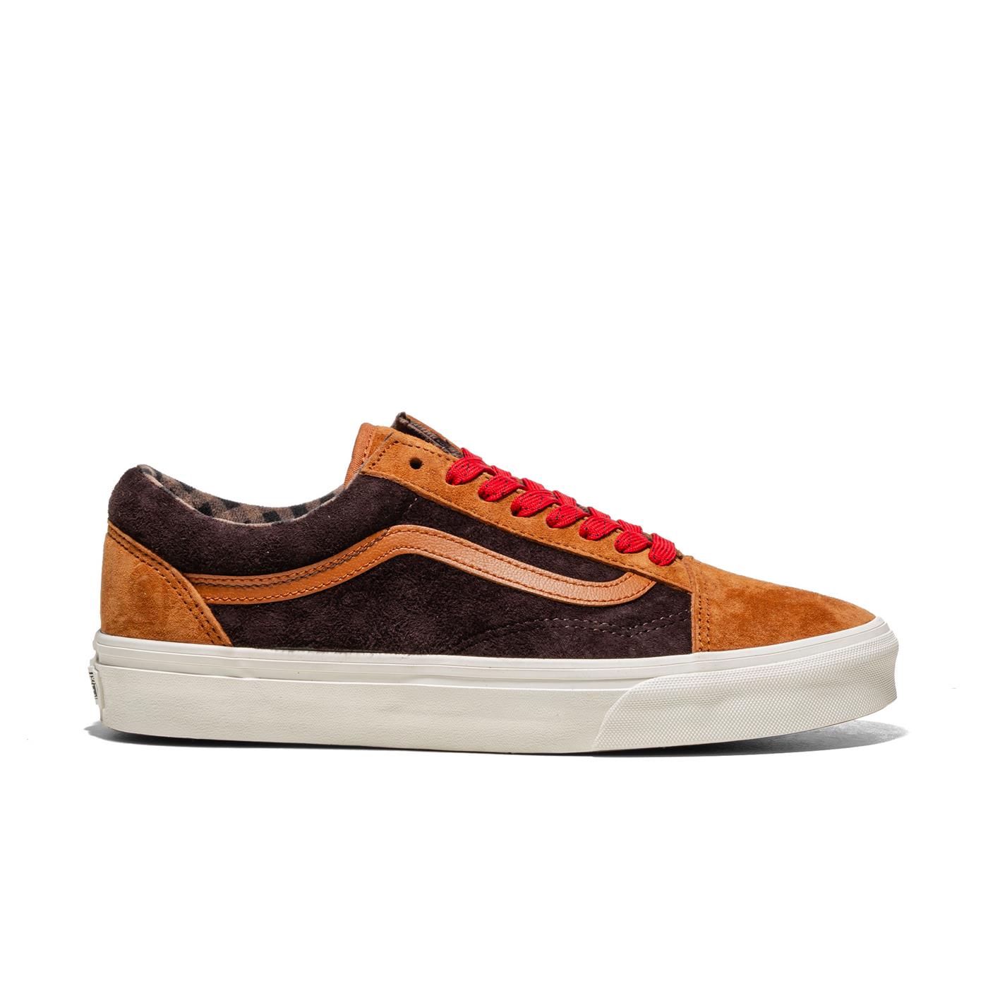 Vans Old Skool Pig Suede Plaid Glazed Ginger - VN0A2Z42N1Z1