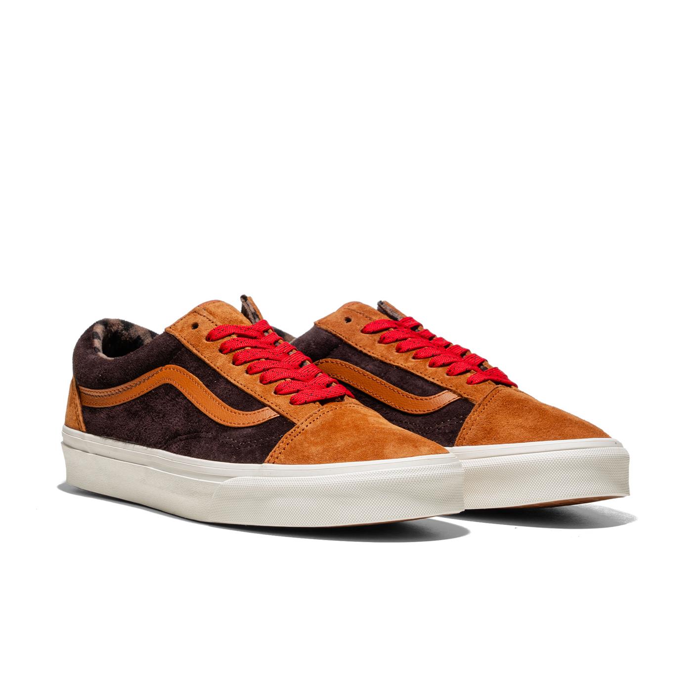 Vans Old Skool Pig Suede Plaid Glazed Ginger - VN0A2Z42N1Z1