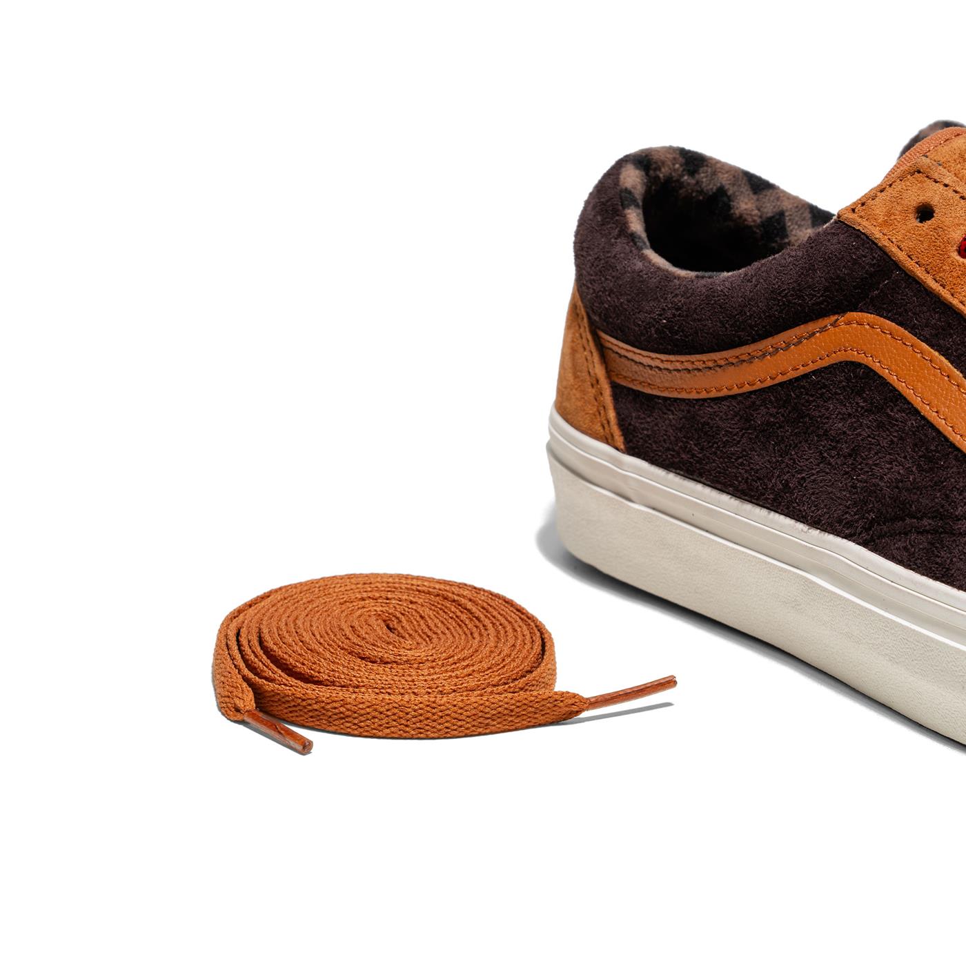 Vans Old Skool Pig Suede Plaid Glazed Ginger - VN0A2Z42N1Z1