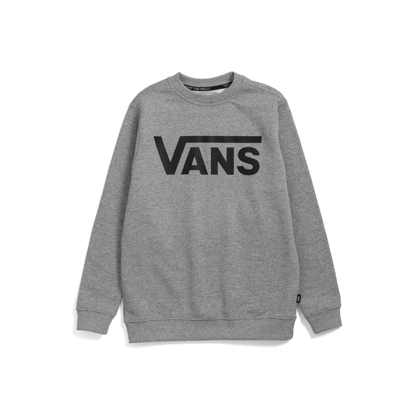 Vans Classic Crew Boys Cement Heather/Black - VN0A36MZADY