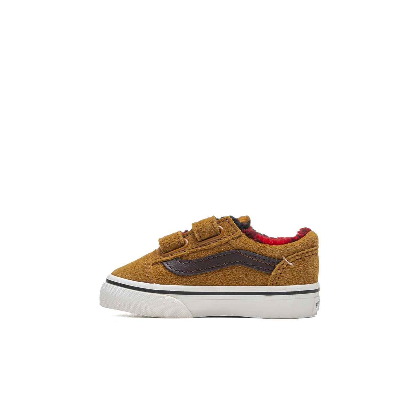 Vans Old Skool V Cozy Hug Golden Brown - VN0A38JN1M71