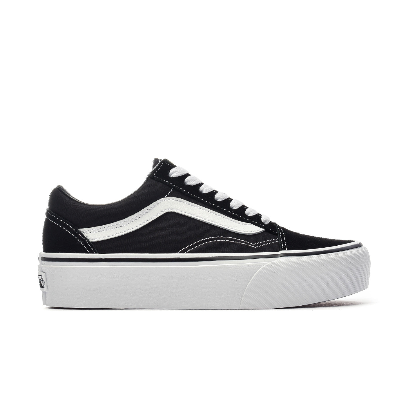 Vans Old Skool Platform Black/True White - VN0A3B3UY281
