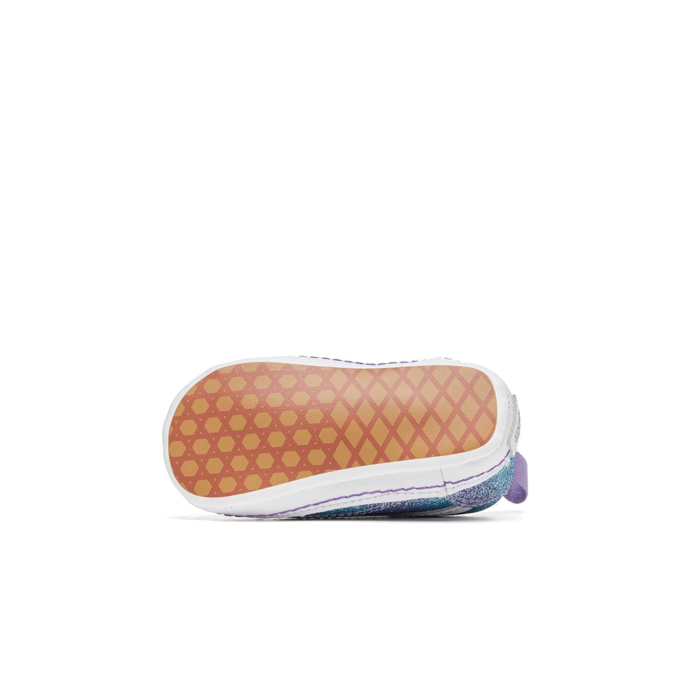 Vans Old Skool Crib (Ombre Glitter) Multi/True White - VN0A3U8KABN1
