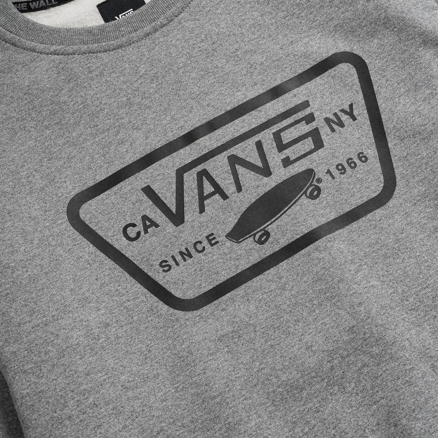 Vans Full Patch Crew II Sweat Cement Heather - VN0A45CI02F