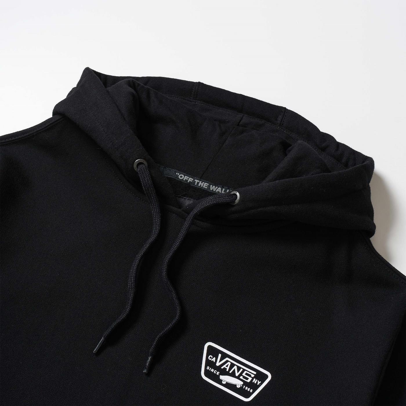 Vans Full Patched Pullover Fleece II Black - VN0A45CJBLK
