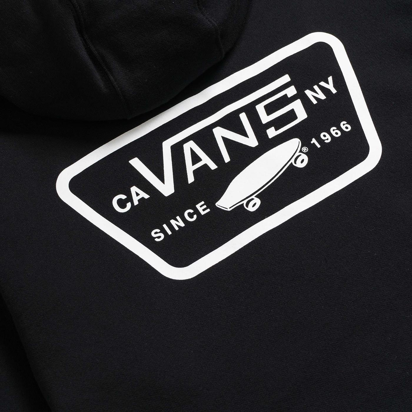 Vans Full Patched Pullover Fleece II Black - VN0A45CJBLK
