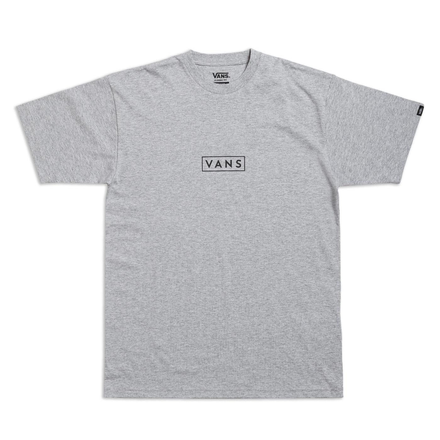 Vans Classic Easy Box T-Shirt Athletic Heather/Black - VN0A5E81ATJ1