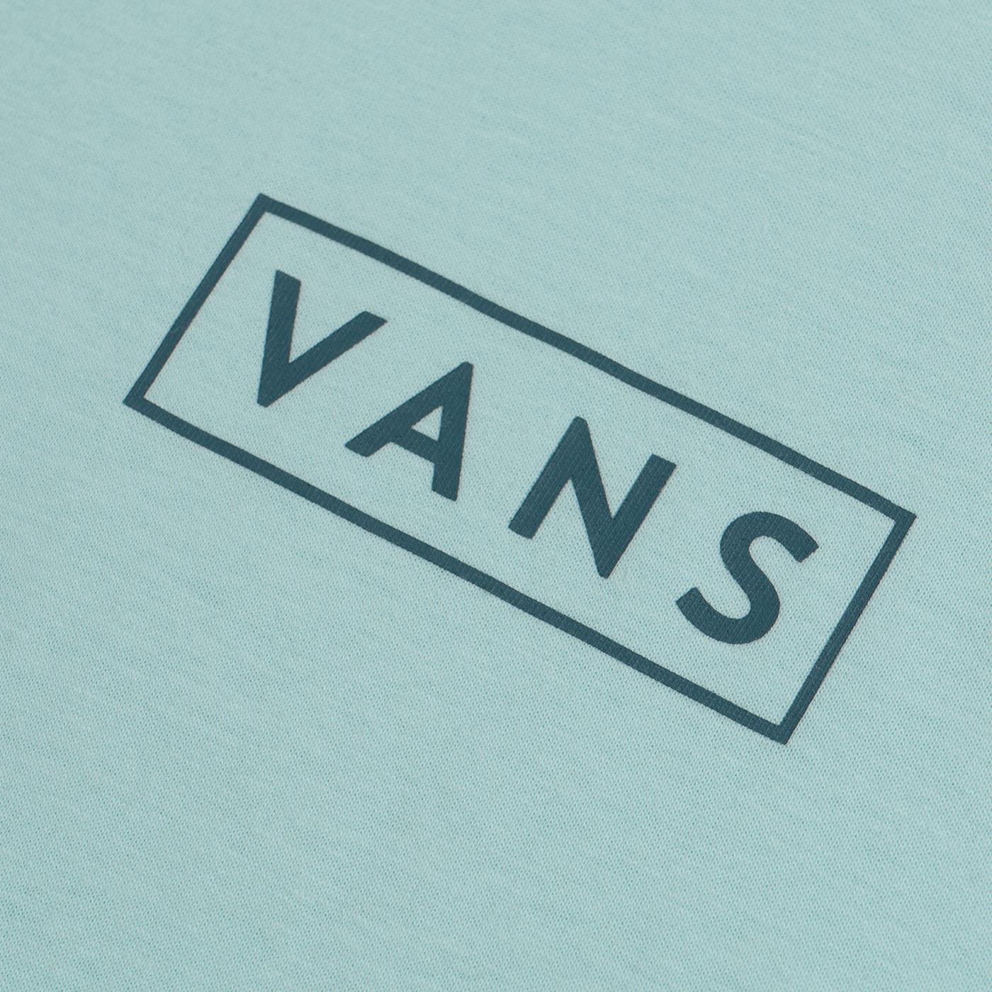 Vans Classic Easy Box Tee Blue Glow/Vans Teal - VN0A5E81BVP1