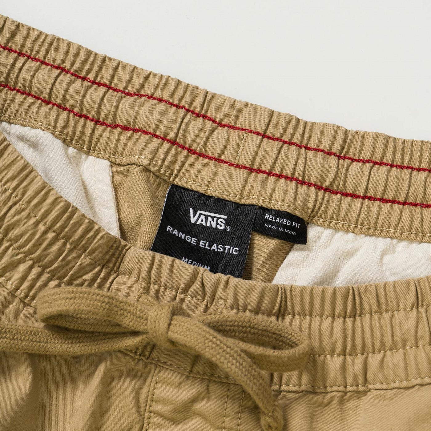 Vans Range Relaxed Elastic Short Khaki - VN0A5FKDKHK1