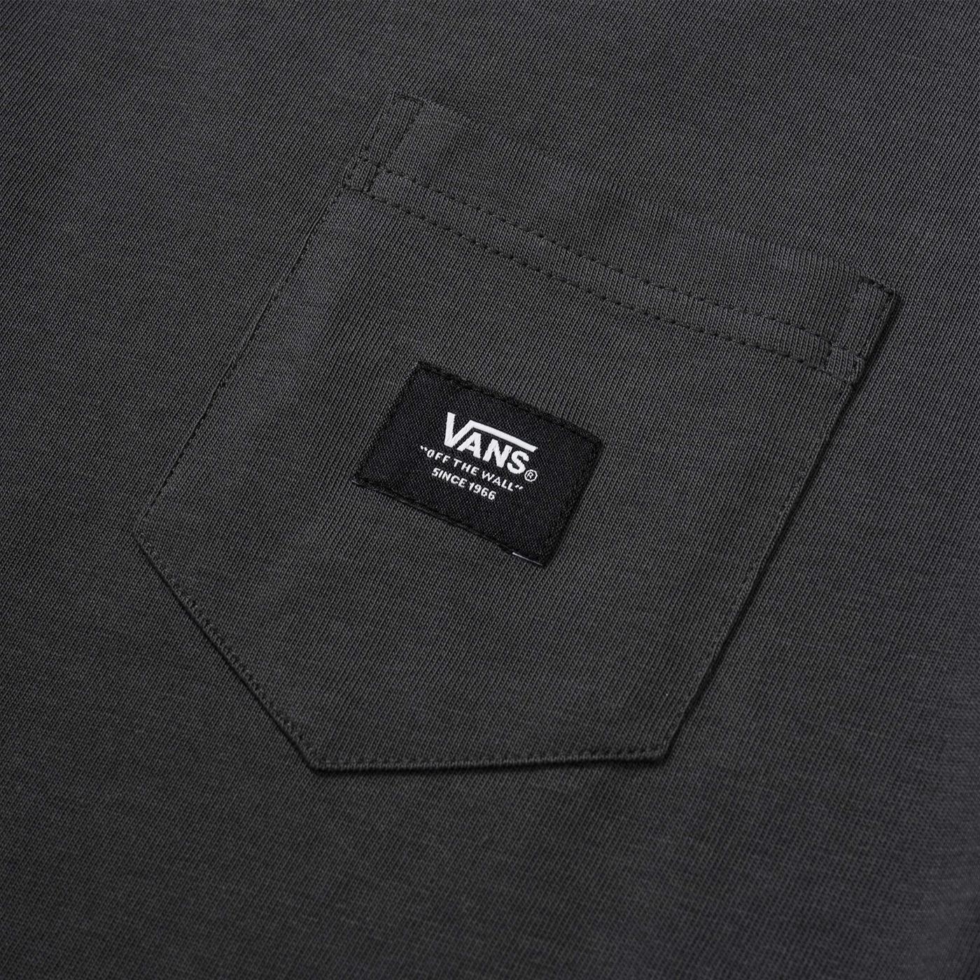 Vans Woven Patch Pocket T-Shirt Asphalt - VN0A5KD91O71