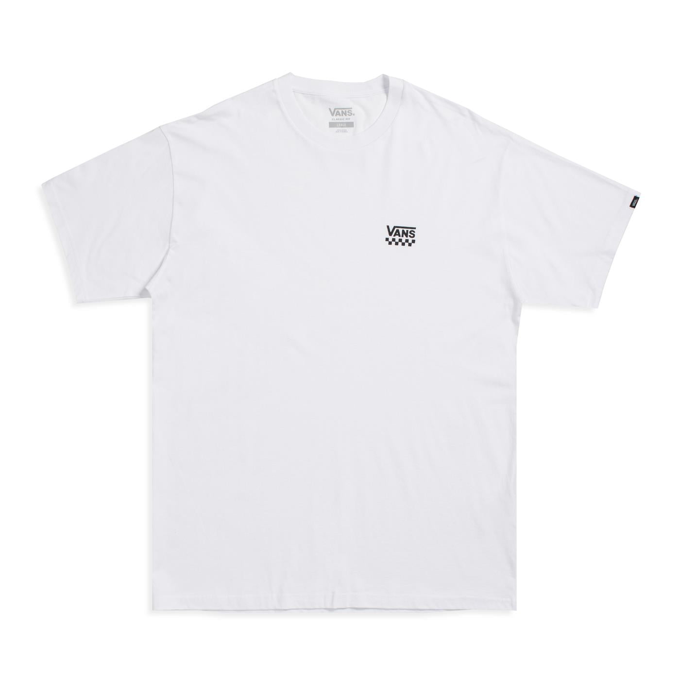 Vans Left Chest Logo II SS Tee White - VN0A7TLGWHT1