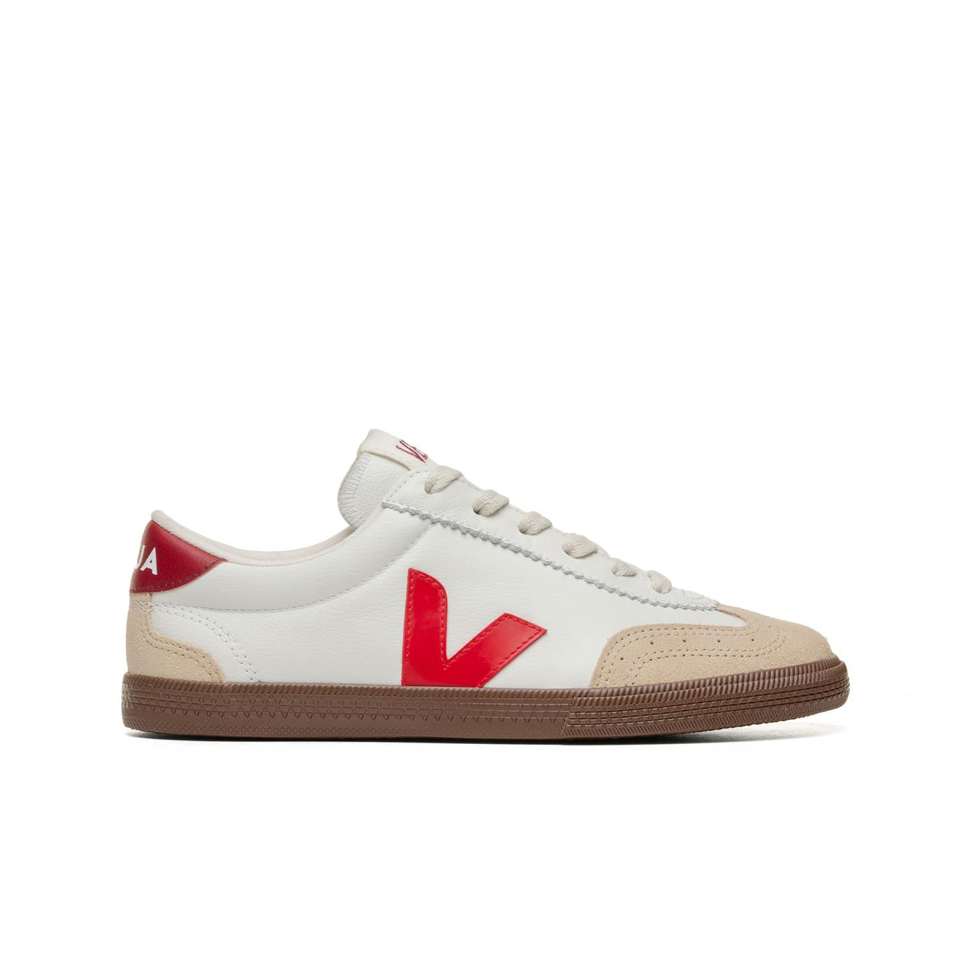 Veja Volley O.T. Leather White/Pekan/Bark - VO2003533