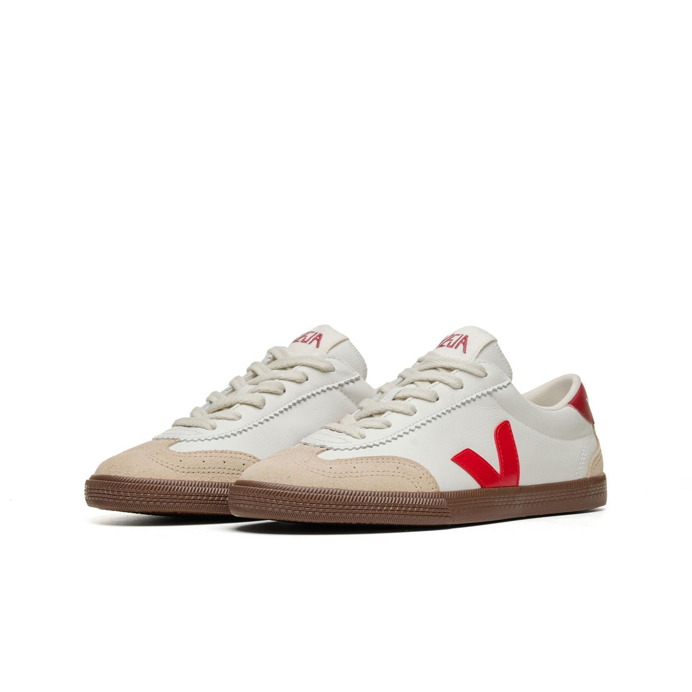 Veja Volley O.T. Leather White/Pekan/Bark - VO2003533