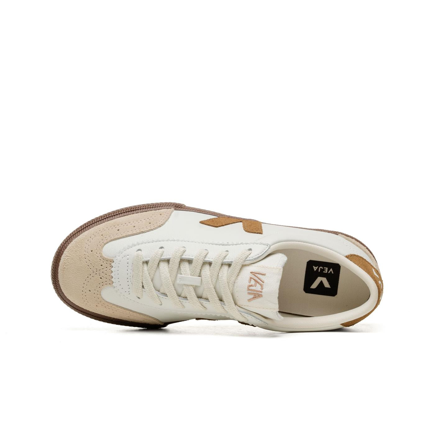 Veja Volley O.T. Leather White/Tent/Bark - VO2003720