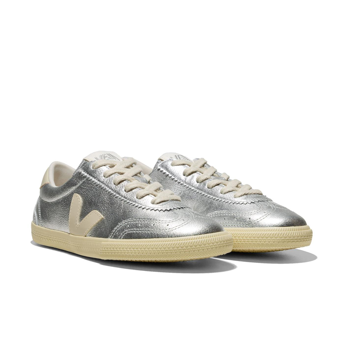 Veja Volley O.T. Leather Silver/Pierre - VO2020749