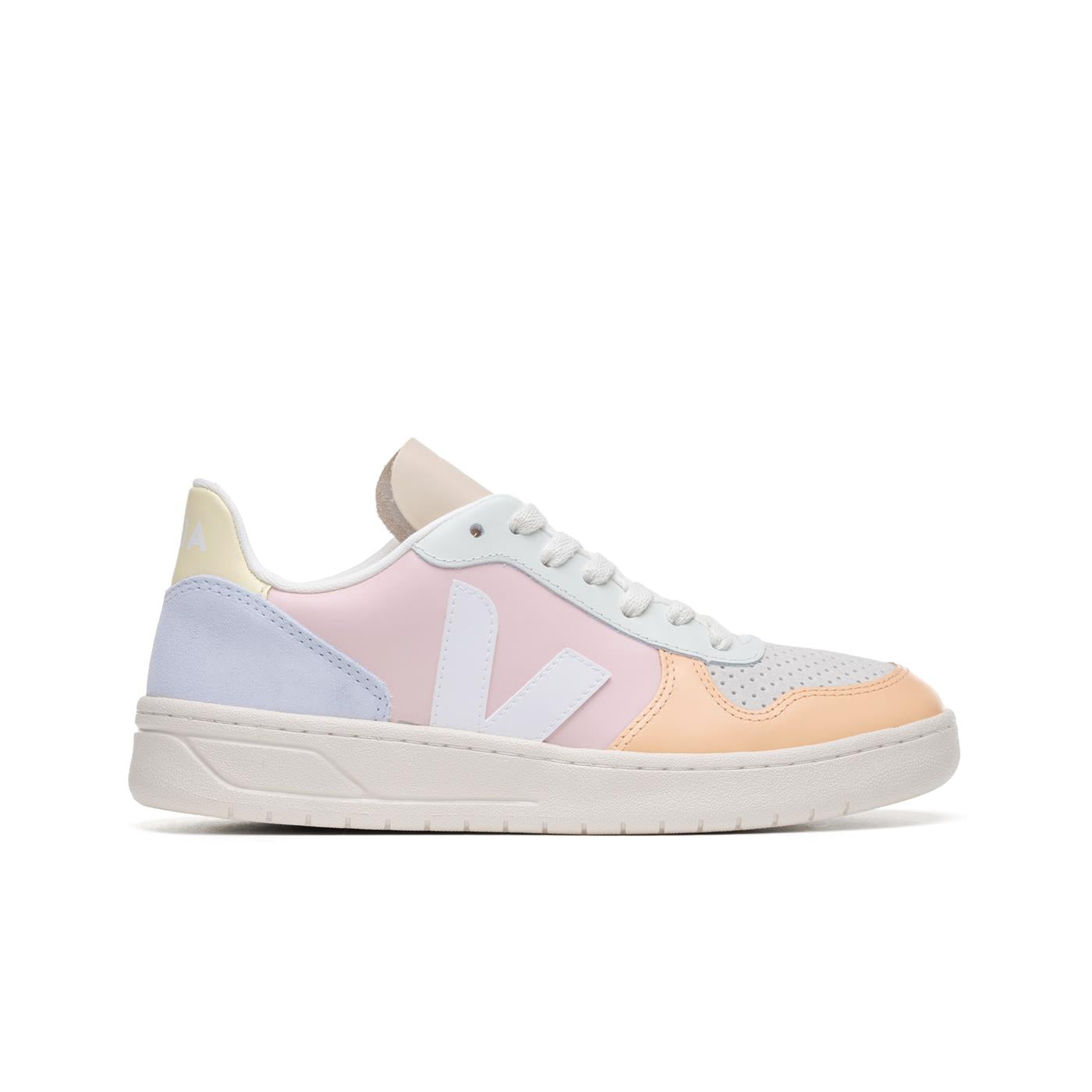 Veja V-10 Leather Petale/White/Multico - VX0203199