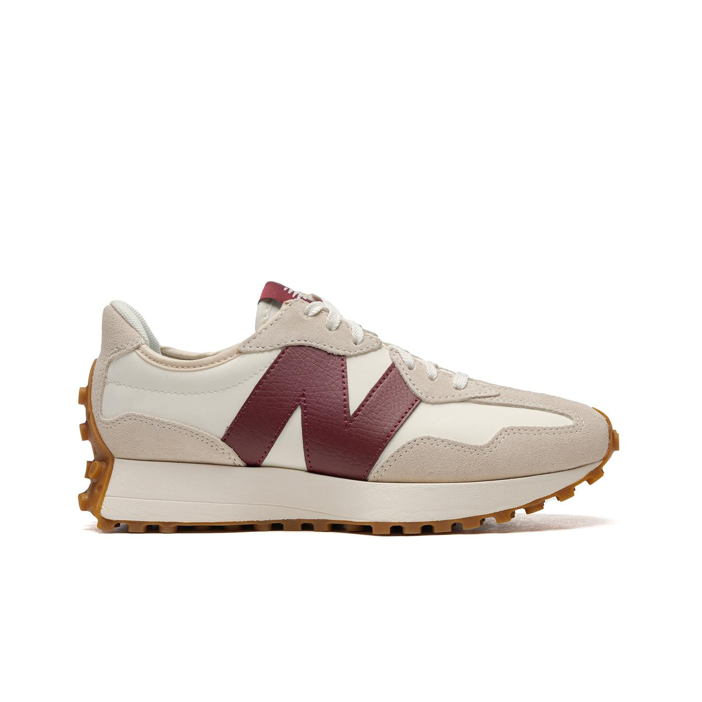 New Balance 327 Moonbeam/Classic Burgundy - WS327KA