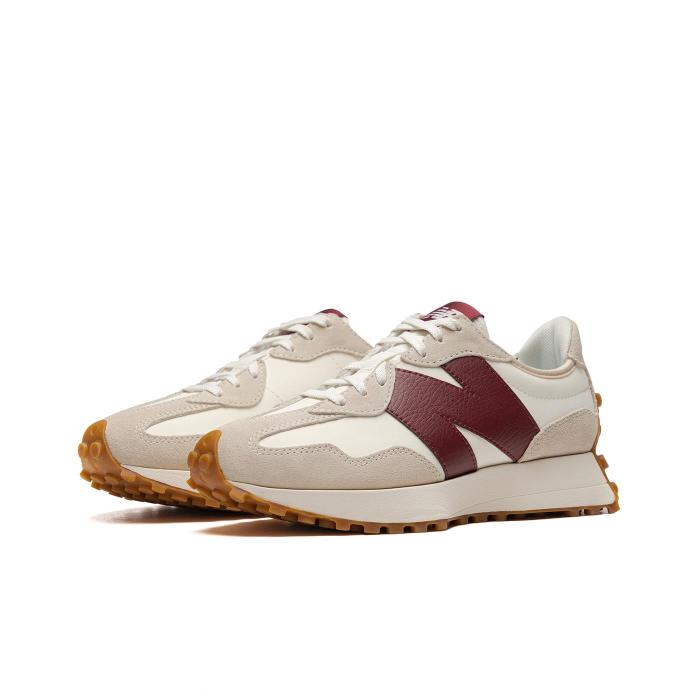 New Balance 327 Moonbeam/Classic Burgundy - WS327KA