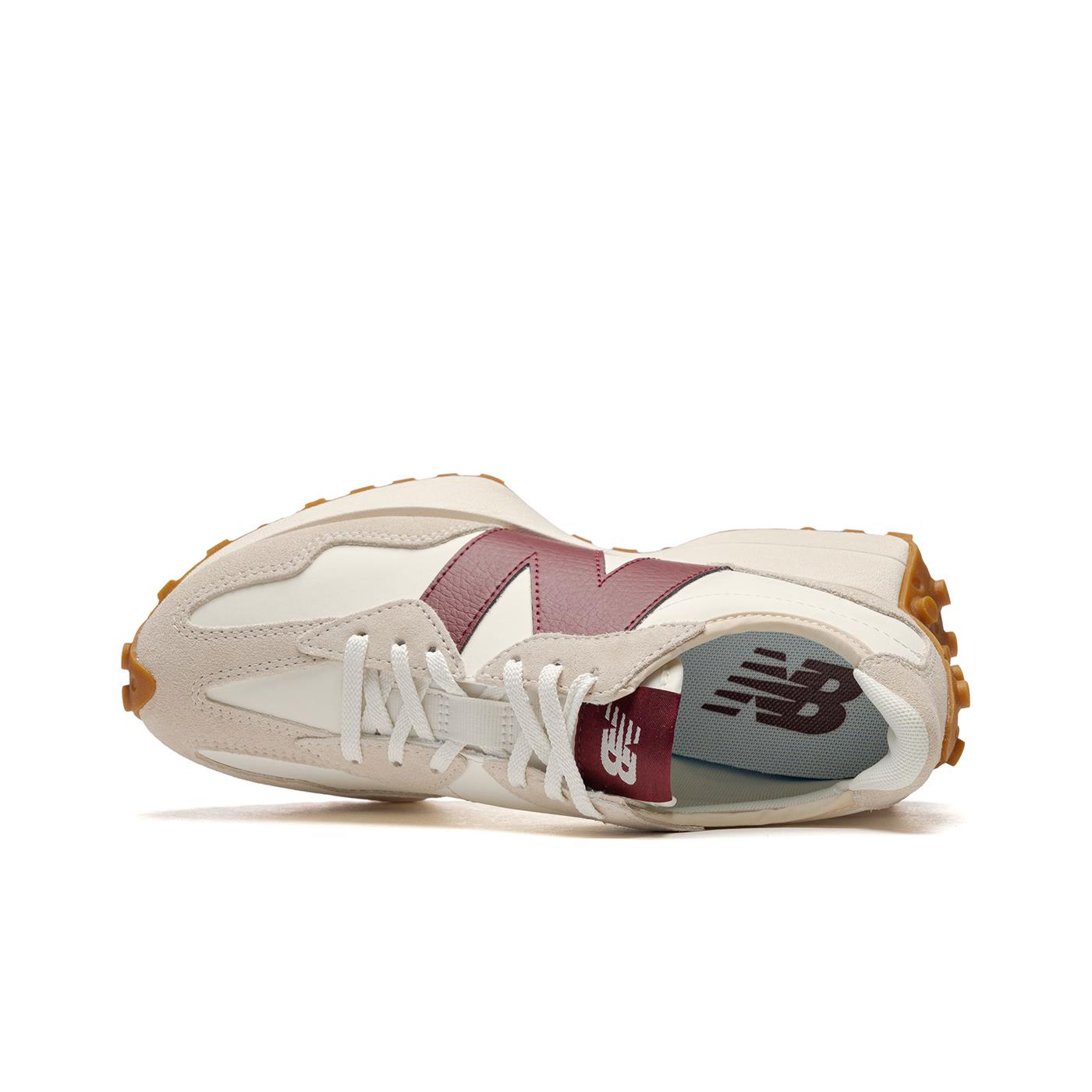 New Balance 327 Moonbeam/Classic Burgundy - WS327KA