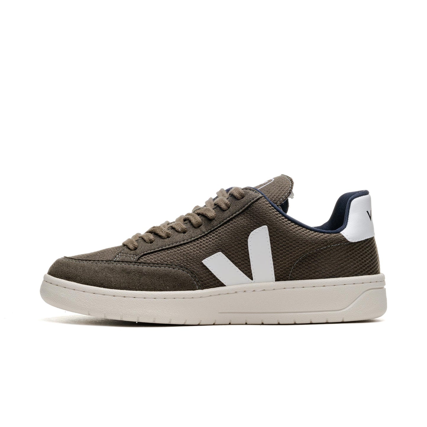Veja V-12 B-Mesh Olive/White