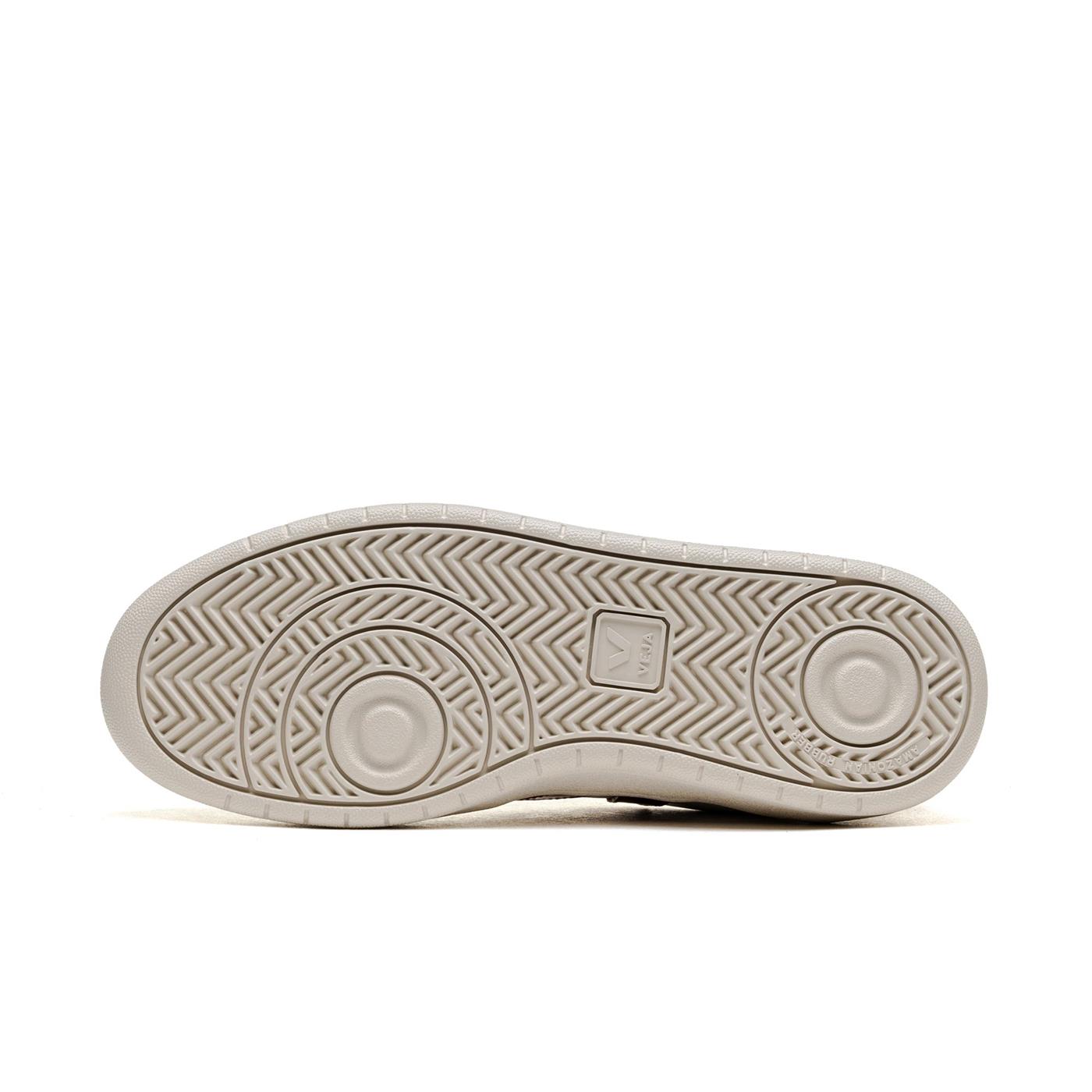 Veja V-12 Leather Extra-White/Marsala - XD0201955