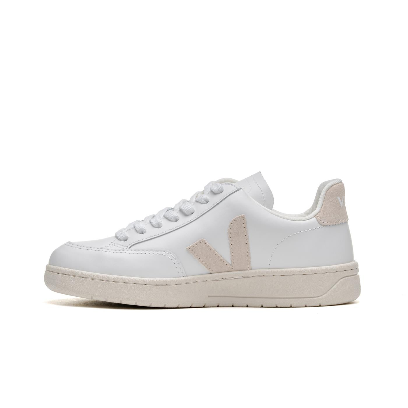 Veja V-12 Leather Extra-White/Sable - XD0202335