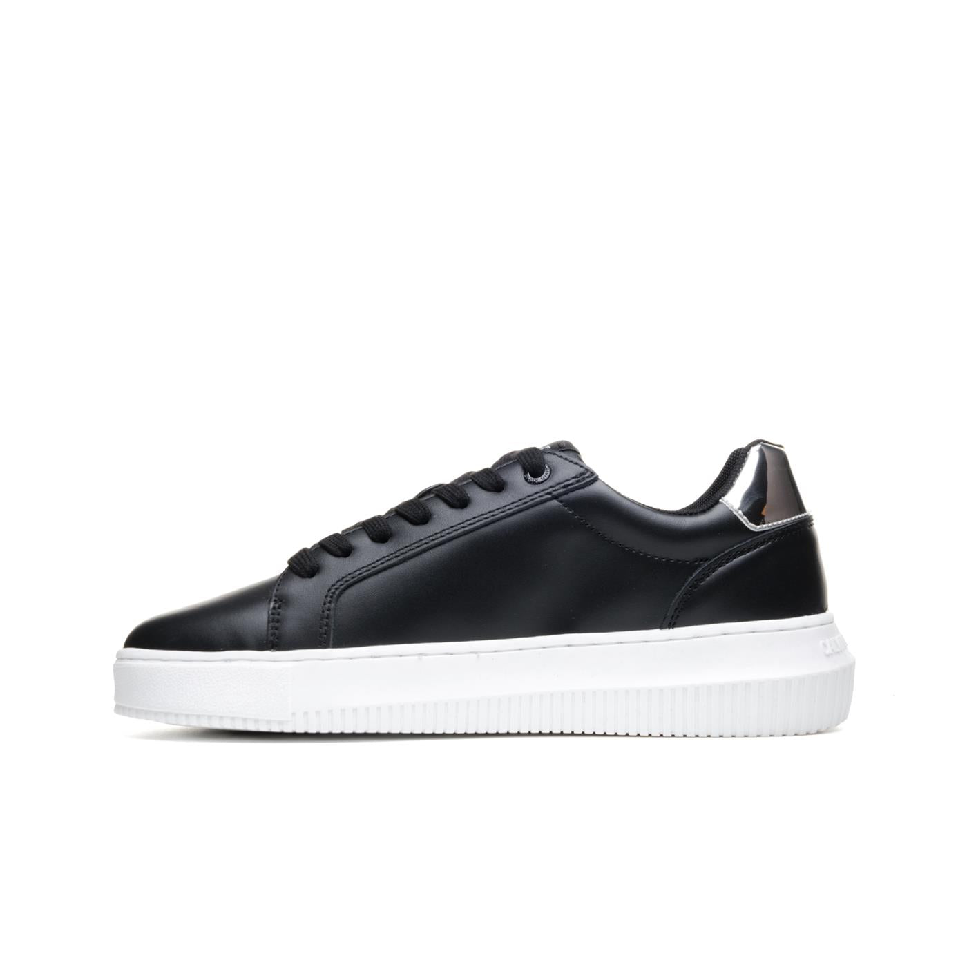 Calvin Klein Jeans Chunky Cupsole Mono Black/Silver  - YW0YW01224BEH