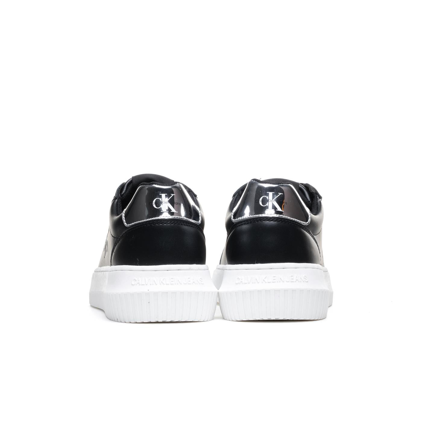 Calvin Klein Jeans Chunky Cupsole Mono Black/Silver - YW0YW01224BEH