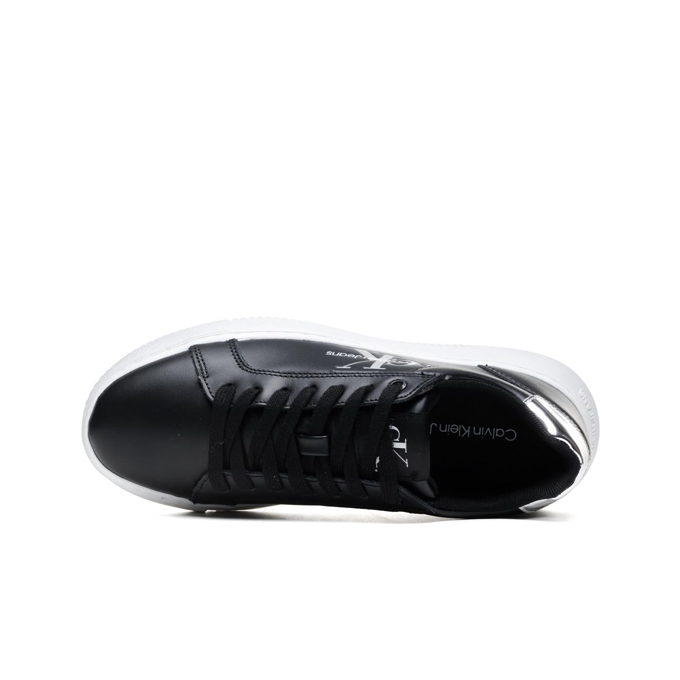 Calvin Klein Jeans Chunky Cupsole Mono Black/Silver - YW0YW01224BEH