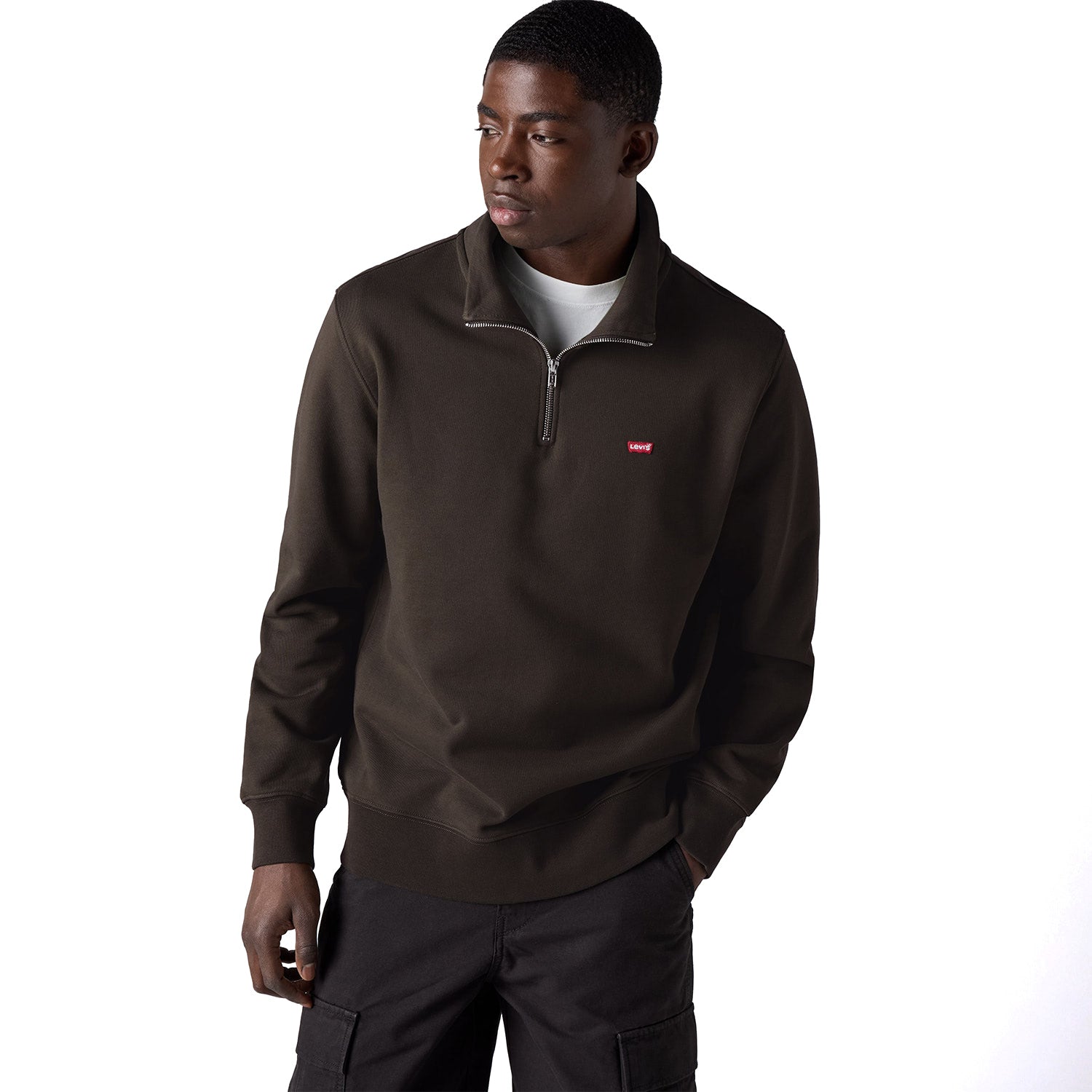 Levis LSE Original HM 1/4 Zip Rosin  - 001B9-0015