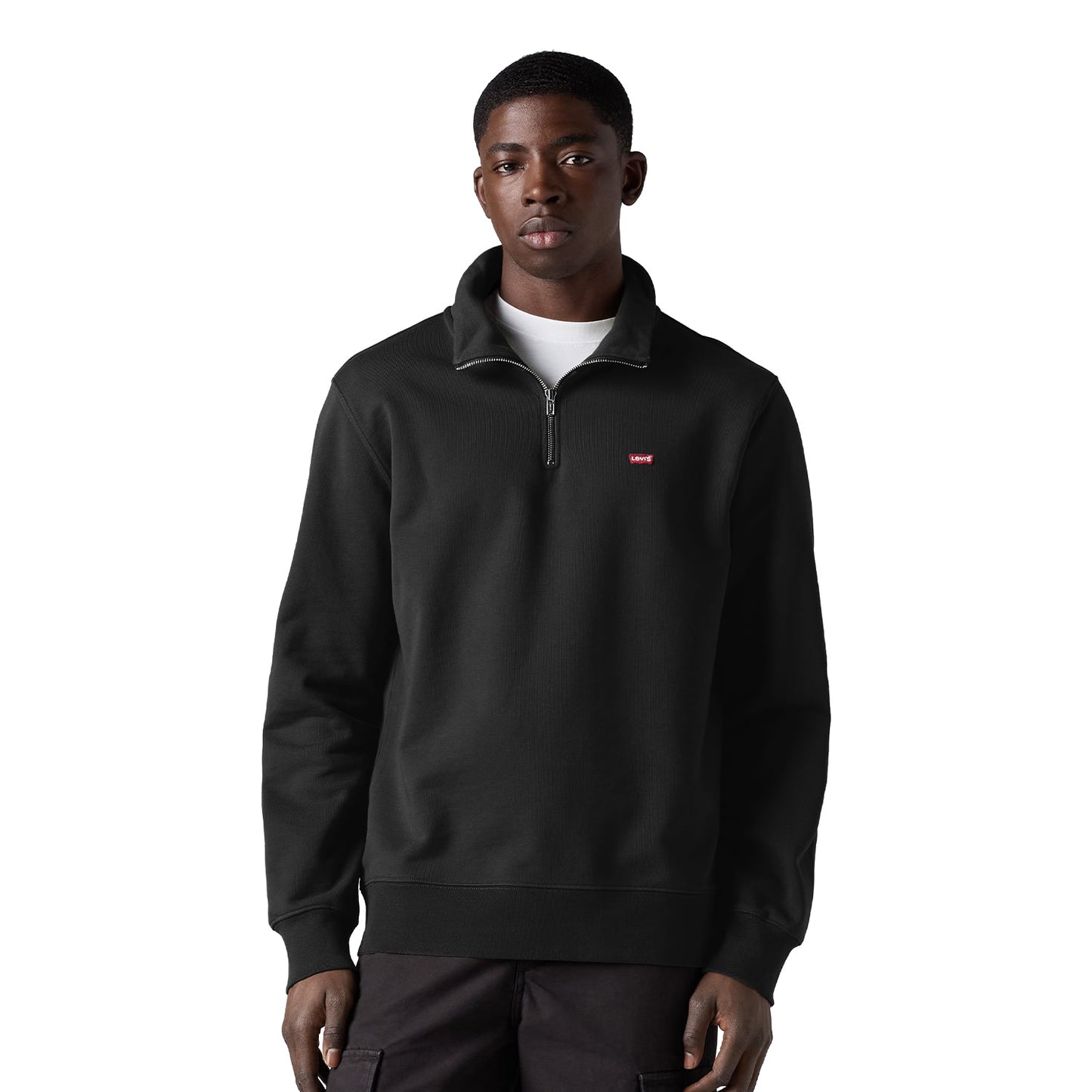 Levis LSE Original HM 1/4 Zip Coffee  - 001B9-0017