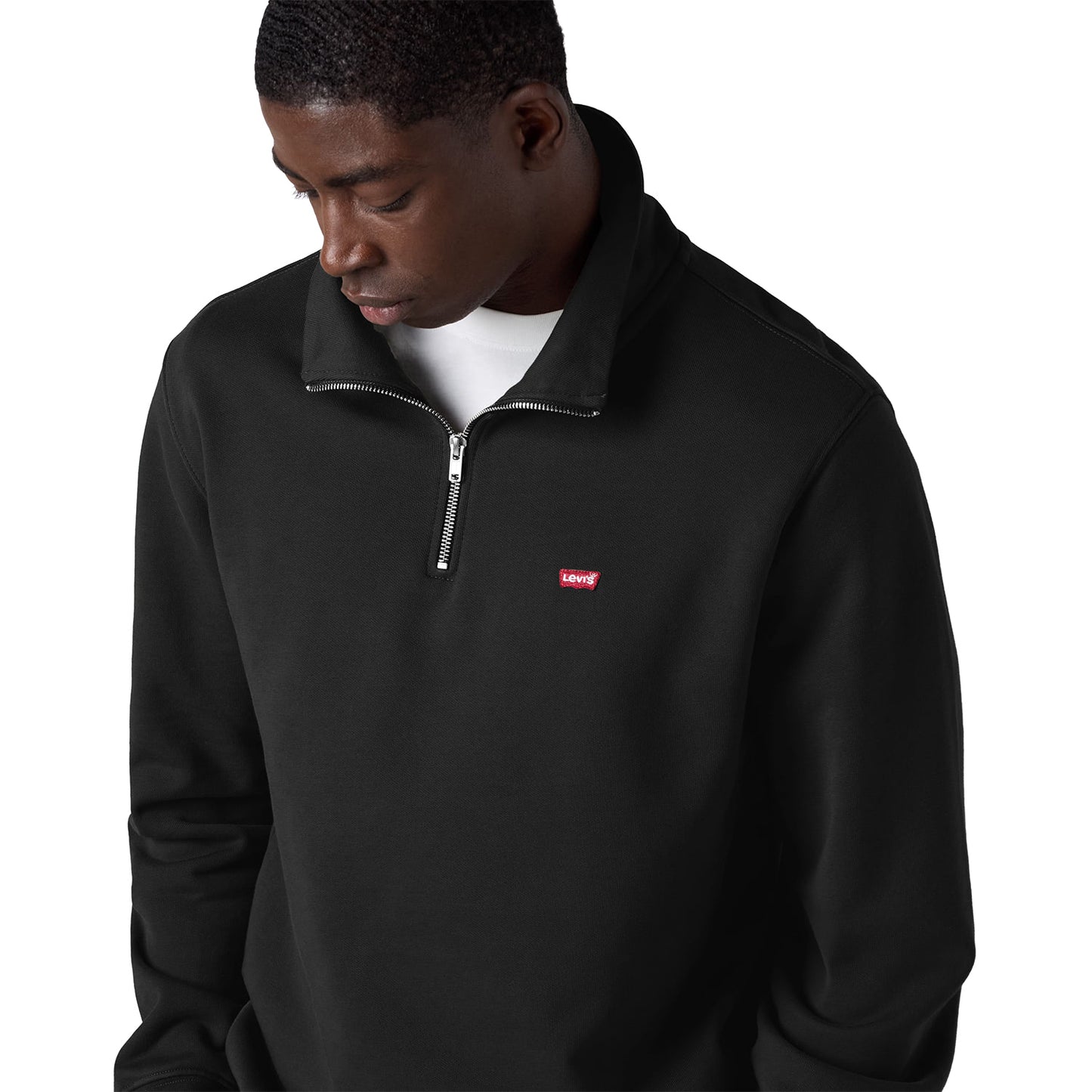 Levis LSE Original HM 1/4 Zip Coffee  - 001B9-0017