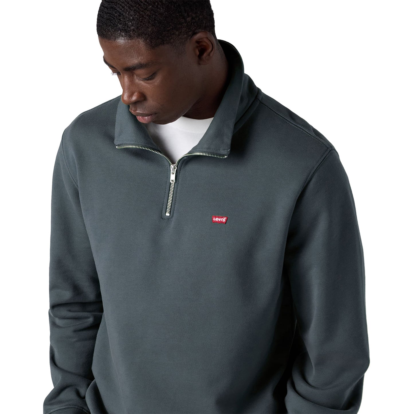 Levis LSE Original HM 1/4 Zip Dark Slate  - 001B9-0020
