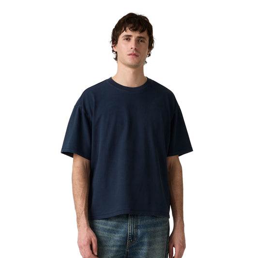 Levis Boxy SS Tee Sheen Wash Nightfall Navy  - 0049F-0036