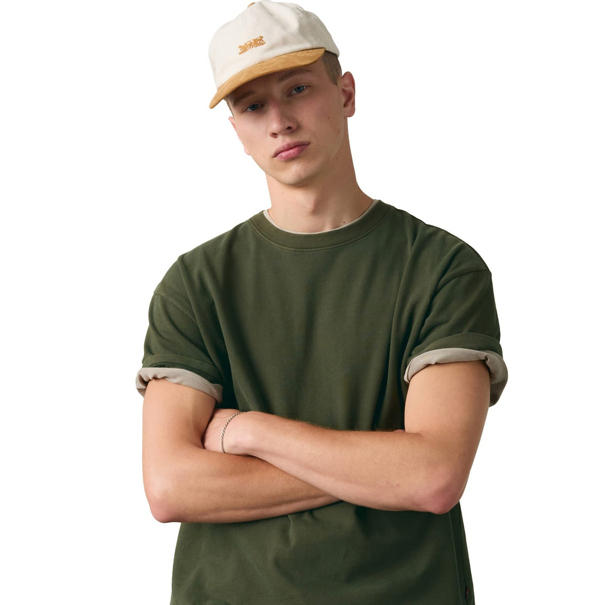 Levis Boxy SS Tee Sheen Wash Rosin  - 0049F-0038
