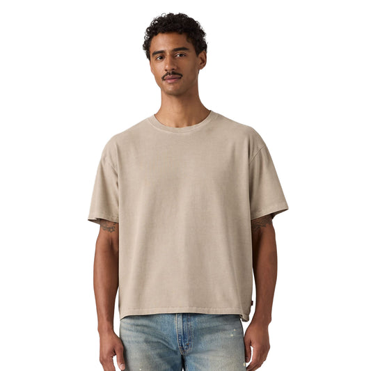 Levis Boxy SS Tee Sheen Wash Vintage Khaki  - 0049F-0039