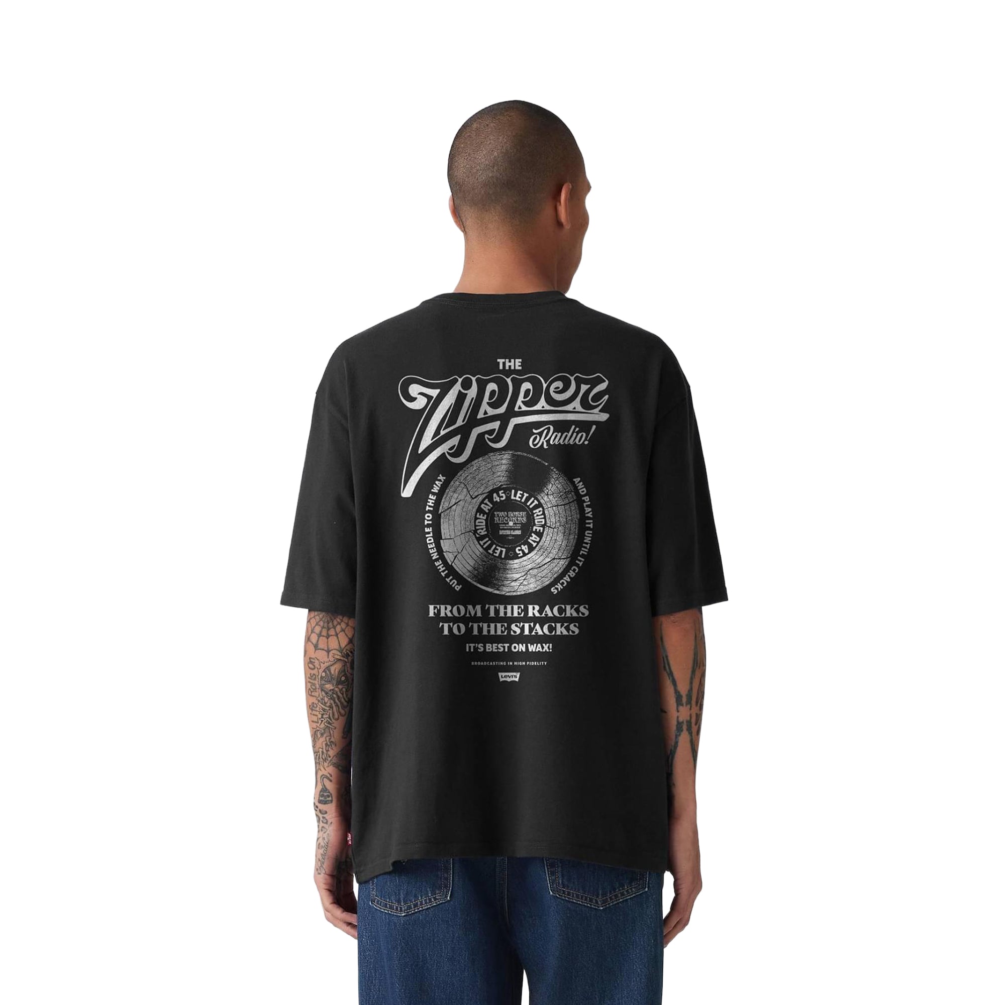 Levis LSE Half Sleeve Tee Zipper Radio Back Print | Homem | XTREME