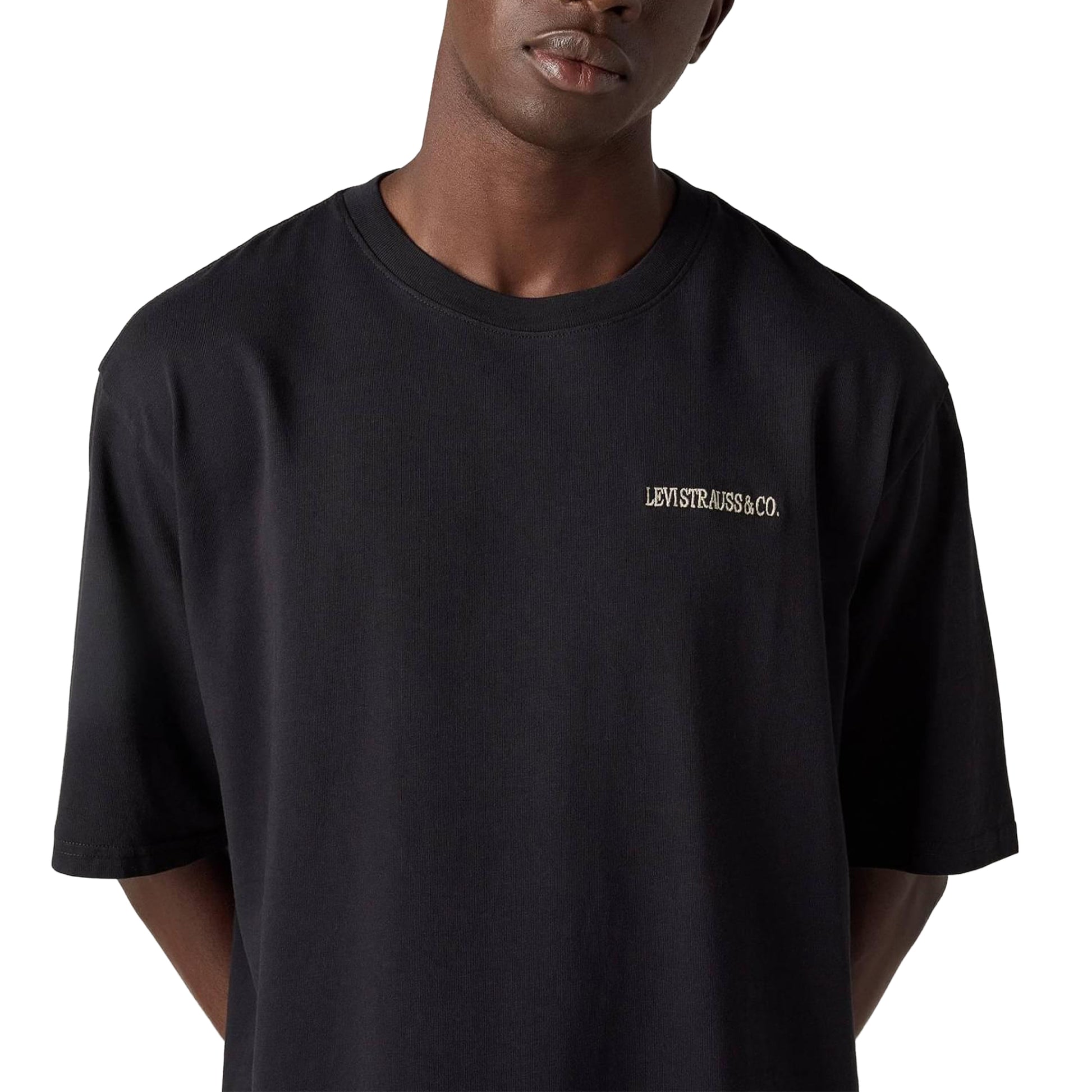 Levis LSE Half Sleeve Tee Toasty Foods Jet Black  - 006IG-0004