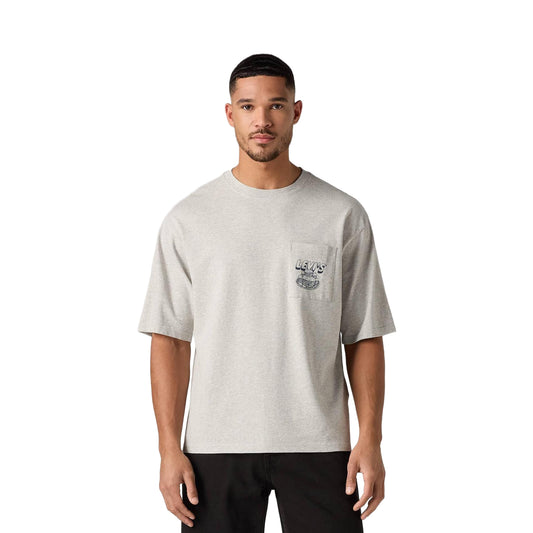 Levis LSE Half Sleeve Graphic Pocket Tee Flavor Lgt Heather  - 006IH-0000