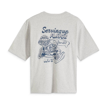 Levis LSE Half Sleeve Graphic Pocket Tee Flavor Lgt Heather  - 006IH-0000