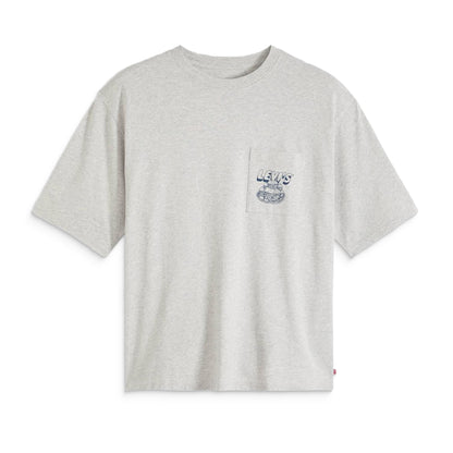 Levis LSE Half Sleeve Graphic Pocket Tee Flavor Lgt Heather  - 006IH-0000