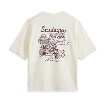 Levis LSE Half Sleeve Graphic Pocket Tee Flavor Egret  - 006IH-0001