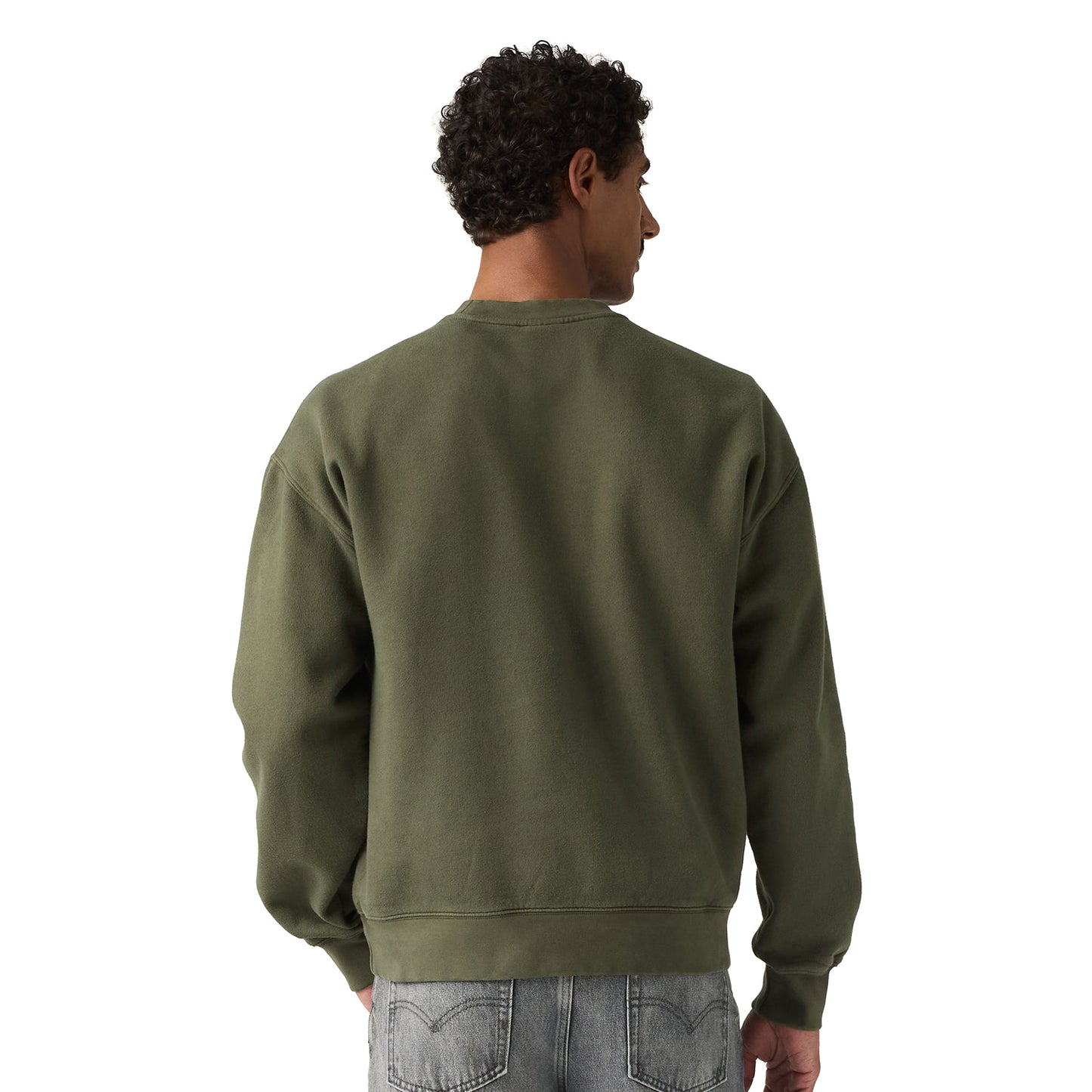 Levis Authentic Crewneck Sweatshirt Garment Dye Deep Depths  - 0083Q-0026