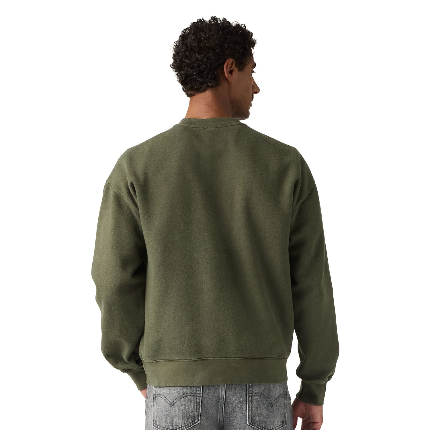 Levis Authentic Crewneck Sweatshirt Garment Dye Deep Depths  - 0083Q-0026