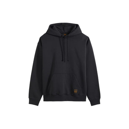 Levis Workwear Pullover Hoodie Jet Black Brushed Fleece  - 0084Q-0000
