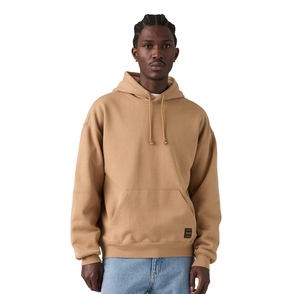 Levis Workwear Pullover Hoodie Tigers Eye Brushed Fleece  - 0084Q-0003