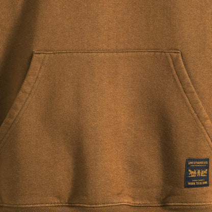 Levis Workwear Pullover Hoodie Desert Palm Brushed Fleece  - 0084Q-0006